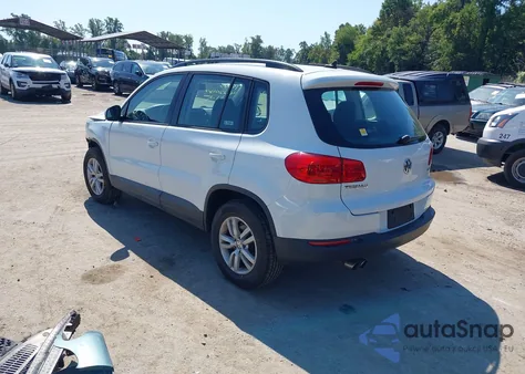 2015 Volkswagen Tiguan S z USA, uszkodzony, nr VIN WVGAV7AX7FW614152